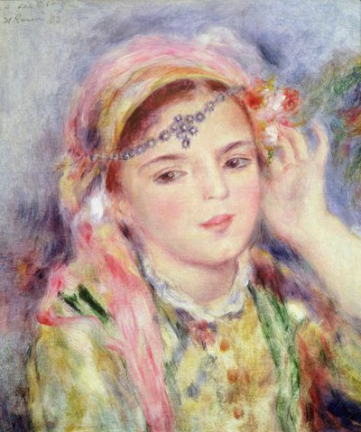 The Algerian Woman, 1883 by Pierre Auguste Renoir